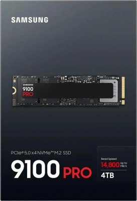 ���������� SSD Samsung PCIe 5.0 x4 4TB MZ-VAP4T0BW 9100 PRO M.2 2280