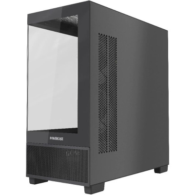 ������ Powercase Vision Micro M3B, Tempered Glass, 3x 120mm ARGB PWM Fan, ������, mATX  (CVMMB-A3)