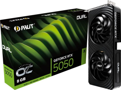 ���������� Palit nVidia GeForce RTX 5050 Dual OC 8Gb NE65050S19P1-GB2070D