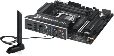 ����������� ����� ASUS TUF GAMING B850M-PLUS WIFI, SocketAM5, AMD B850, mATX, Ret 90MB1IY0-M0EAY0