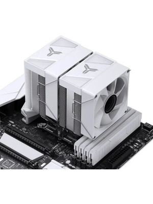 ����� JONSBO CR-1400 DV2 White LGA1700/1200/115X/AM5/AM4 (TDP 220W, PWM, 92mm ARGB Fan*2, 6 �������� �������, �����, 4-pin) Retail