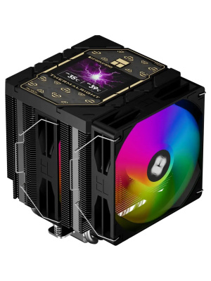 ����� Thermalright Peerless Assassin Vision 120 MAX ARGB Black LGA115X/1200/1700/1851AM4/AM5 (Dual Tower, 2x120mm ARGB PWM Fan, ������ ���������, 6 ����. ������ 6��) / TRPA120VMAB