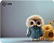    Cactus Owl gray 300x250x3 (CS-MP-D12M)