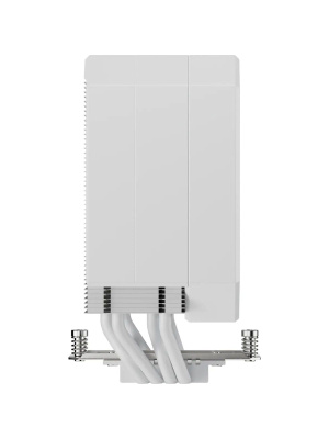 ����� upHere UP1TC4 White / 4HPx6mm, 230W TDP, single tower, 1x120mm fan, 600-1650RPM, 68 CFM, 25dBA, ARGB cover / UP1TC4