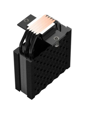 ����� PCCooler RT500 Digital ARGB BK (240W, 4-pin PWM, LED temp., 152mm, Al/Cu, 5x6mm, ARGB, 1x120mm, 73.32CFM, 34.9dBA, 2200RPM, S: 1851/1700/1200/115X, AM5/AM4, black)
