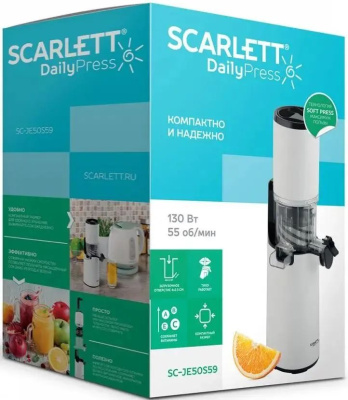 ������������� �������� Scarlett DailyPress SC-JE50S59 130�� ���.���.:600��. �����