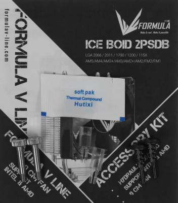 ����� ��� ���������� Formula Ice Boid 2PSDB, 4-pin, 90��, ������, retail