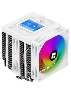 ����� Thermalright Peerless Assassin Vision 120 MAX ARGB White LGA115X/1200/1700/1851AM4/AM5 (Dual Tower, 2x120mm ARGB PWM Fan, ������ ���������, 6 ����. ������ 6��) / TRPA120VMAW