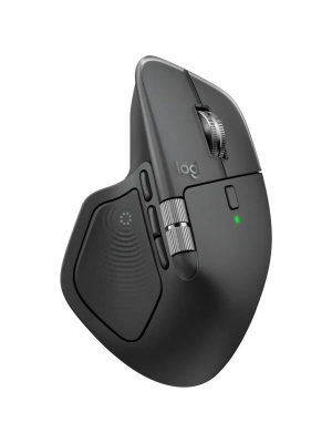 ���� Logitech MX Master 4 ���������� ���������� 8000dpi �������. BT/Radio USB ��� �������� 8but (910-007565)