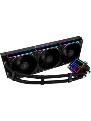 ������� ���������� ��� ���������� Thermalright Frozen Infinity 360 (360mm, Black, ARGB/ Fans: 3x120mm, 68.9CFM, 28.2dBA, 2000RPM/ Pump height 60mm, Rad thickness 27mm/ S: 1700, 1200, 1851, 115X, 2011, 2066, AM5, AM4)