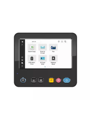 ��� Konica Minolta bizhub C3321i (Color, 33 ���./���, Duplex, 1200x1200, RAM 4GB, 16GB SD, 1,6 GHz, panel 7" sensor, USB/GBE/WiFi(opt.), DADF 80, tray 500+100, full toners, ������ ��������� ������