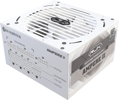���� ������� 1000W Raijintek AMPERE II, 80+ Platinum, Full-modular, White (0R30B00042)