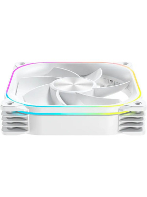 ���������� XASTRA FG120W ARGB reverse single pack 120x120x25�� (ARGB,  PWM, white)  Color  BOX