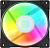 GMNG GG-CF120FRGB1-PWMBK RGB 120x120x25mm  4-pin 20-28dB 126gr Ret