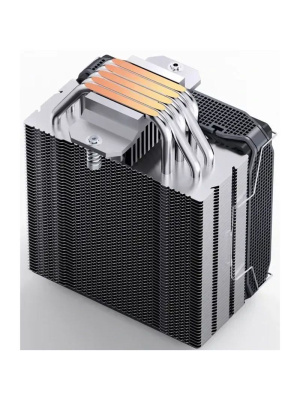 ����� ��� ���������� JONSBO PISA A5 ARGB (265W, 4-pin PWM, 153mm, Al/Cu, 5x6mm, ARGB, 1x120mm, 81.27CFM, 36.8dBA, 1850RPM, S: 1851/1700/1200/115X, AM4/AM5 Grey)