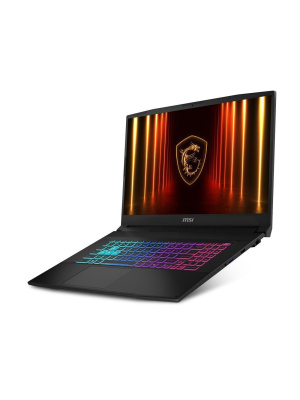 ������� MSI Katana 17 B2RVEK-1617XRU, 17.3" (1920x1080) IPS 144 ��/Intel Core 7 240H/16 �� DDR5/1024 �� SSD/NVIDIA GeForce RTX 4050 ��� ��������� (6 ��)/��� �������, ������ (9S7-17L591-1617)
