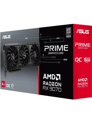 ���������� ASUS PRIME-RX9070-O16G-EVO//RX9070 HDMI DP*3 16G D6; 90YV0MQ0-M0NA00