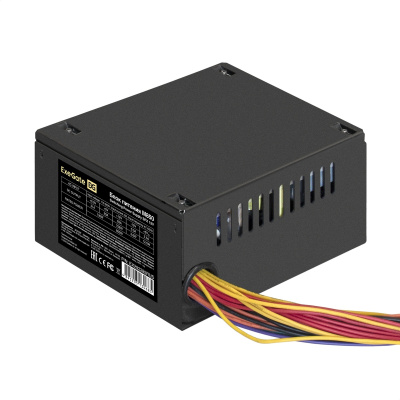 Exegate EX292174RUS ���� ������� 400W ExeGate 400PPX  ATX, APFC, ��� 80% (80 PLUS), 14cm fan, 24pin, (4+4)pin, PCIe, 5xSATA, 4xIDE, FDD, RTL, black