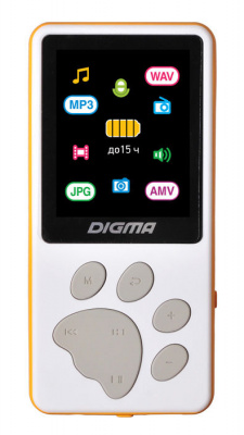  Hi-Fi Flash Digma S4 8Gb //1.8"/FM/microSD