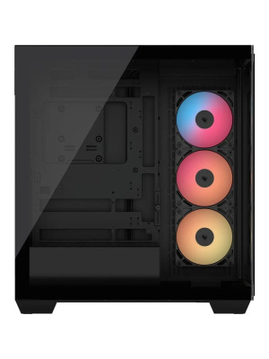 ������ Corsair 3500X RS-R ARGB, Midi-Tower, TG, 3x120mm ARGB, 2xUSB-A 3.2, 1xUSB 3.2 Type-C, E-ATX, ATX, mATX, mITX Black