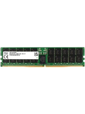 ����������� ������ Hynix DDR5 64GB RDIMM 7200Mbps ECC Registered 2Rx4, 1 year, OEM
