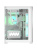 ������ Formula V Line Crystal U2M Floe White, MATX, TYPE-C*1, USB3.0*1, Curved Glass, SIDE 2x FLOE ARGB, REAR 1x FLOE ARGB
