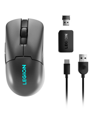 ���� Lenovo Legion M600s Wireless Gaming �����-����� ���������� 19000dpi �������. BT/Radio USB 5but (GY51H47354)