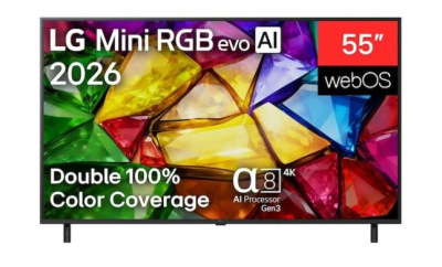 ��������� 55"  LG 55MRGB86B6A.ARUG (2026) 4K Ultra HD, ����� ��, WebOS, ������