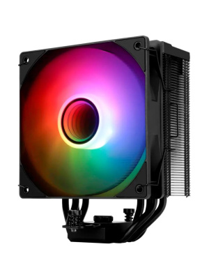 ����� Thermalright Assassin Spirit 120 Vision ARGB Black LGA115X/1200/1700/1851 (120mm ARGB PWM Fan, 4 ����. ������ 6��) / TRAS120VAB
