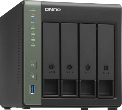   (NAS) QNAP TS-431KX-2G  ,    HDD: 4,   2  DDR3, 2x2x1000 /