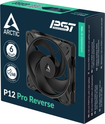 ���������� ��������� Arctic P12 Pro Reverse Black, retail (ACFAN00331A)