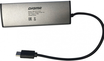 USB-������������ Digma HUB-4U2.0-UC-DS