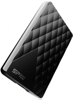 ������� ������� ���� 2Tb Silicon Power Diamond D06 Black (SP020TBPHDD06S3K)