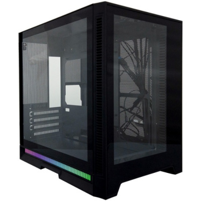 ������ 1STPLAYER STEAM PUNK SP6 Black / mATX, TG / SP6-G-BK