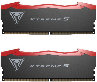 ������ 2x24GB Patriot Viper Xtreme 5, PVX548G76C36K, DDR5, 7600MHz, PC5-60800, CL36, DIMM 288-pin, 1.45 �, Ret