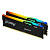  32Gb Kingston FURY Beast Black RGB EXPO, DDR5, DIMM, PC41600, 5200Mhz, CL36 (Kit of 2) (KF552C36BBEAK2-32) (retail)