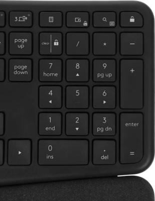 ���������� Logitech K860 ������ USB ������������ BT/Radio Multimedia Ergo (��������� ��� ��������) (920-010359)