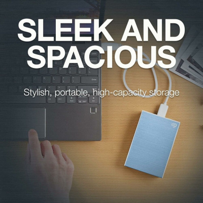 ������� ���� ������� Seagate 2.5" 2TB One Touch Blue STKY2000402 USB 3.2 Gen1 Type-A