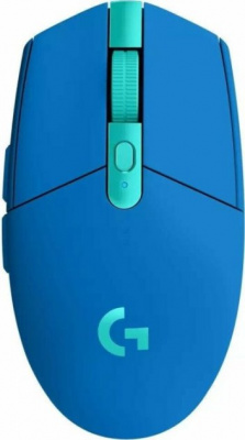  Logitech Mouse G305 Lightspeed  Wireless Gaming BLUE Retail