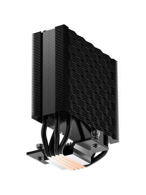 ����� ��� ���������� PCCooler RT400 Digital BK (230W, 4-pin PWM, LED temp., 152mm, Al/Cu, 4x6mm, 1x120mm, 73.32CFM, 34.9dBA, 2200RPM, S: 1851, 1700, 1200, 115X, AM5, AM4, black)