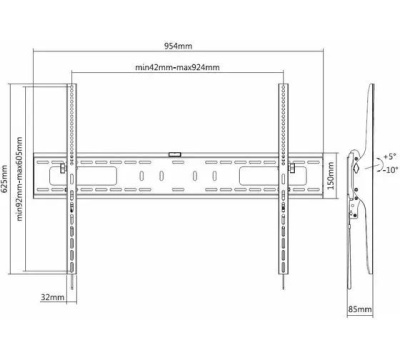 ��������� ��� �� Digis DSM-P1096T (50"-100" 100 ��)