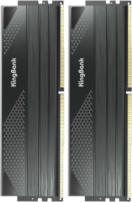������ ������ DDR5 Kingbank 48GB (2x24Gb) 8400MHz Black Heatsink / KFXB series / Hynix M-die CL38 (38-48-48-128) / K5.01.FPM5NM9501