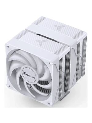 ����� JONSBO CR-3000E ARGB White LGA1851/1700/1200/115X/AM5/AM4 (TDP 260W, PWM, 2 x 120mm ARGB LED Fan, 6 �������� ������, �����, 4-pin) Retail