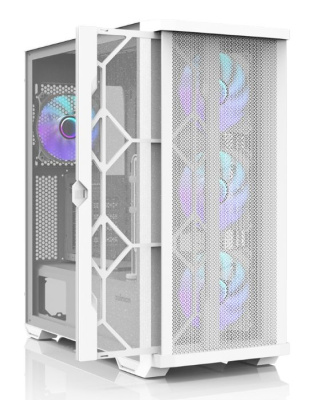 ������ ZALMAN Z10 DUO White, ATX, WHITE, WINDOW, Infinity Mirror ARGB
