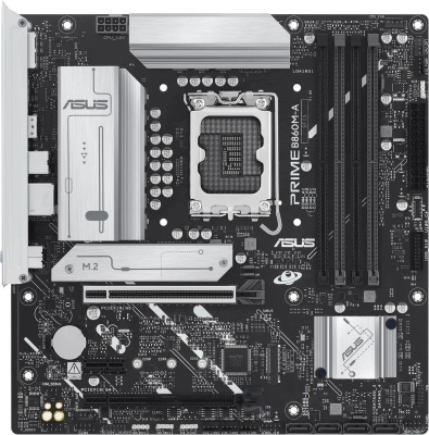 ����������� ����� Asus PRIME B860M-A-CSM, Socket-1851, Intel B860, mATX, Ret 90MB1K00-M0EAYC