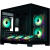 ������ XASTRA QW500M 6ARGB-C10-UC Black mATX/Aquarium/Screewless/ 6x120mm ARGB PWM FM fans/Argb+PWM HUB 10port/Type-C/ QW500M-6FM12A-C10-UC