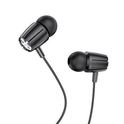 �������� HOCO M88  ��������/ ������ ������/ 1.2�/ 3.5 mm jack/ Black