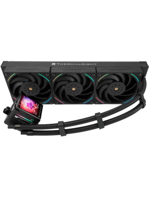 ������� �������� ���������� Thermalright Elite Vision 360 ARGB Soc-AM5/AM4/1200/1700/1851 ������ 4-pin 27.7dB Al LCD Ret (E-VISION-360-BL-ARGB)