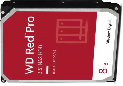 ������� ���� Western Digital Red Pro WD8005FFBX 8TB 3.5" 7200 RPM 256MB SATA-III NAS