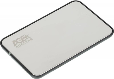    HDD AgeStar (3UB2A8S-6G) USB3.0, 2.5", SATA, Silver